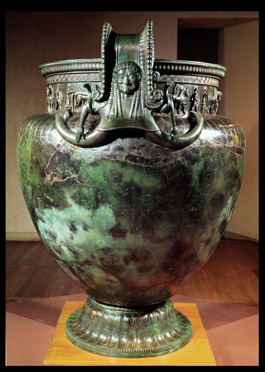 Krater, Vixin prinsessan haudasta (pronssi) (katso myös 173539 ja 175991) tekijältä Greek