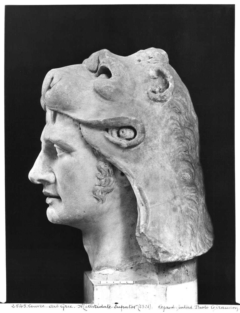 Mithradates VI (132-63 eKr.) Eupator, Pontuksen kuningas (marmori) (katso myös 159138) tekijältä Greek