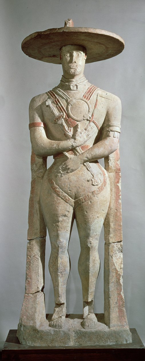 Capitrano Warrior (terrakotta) tekijältä Greek