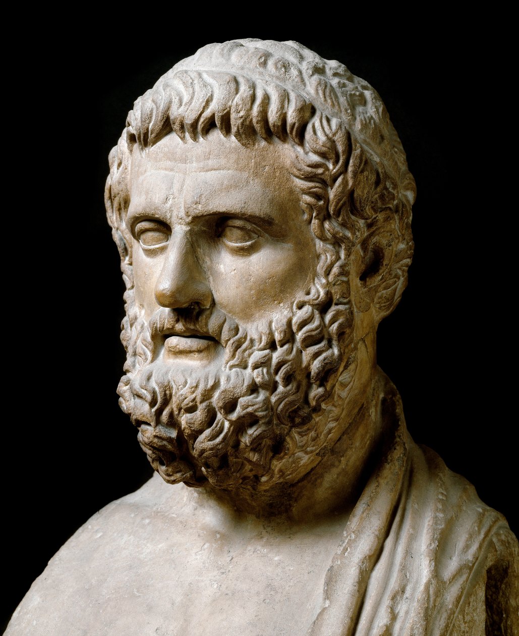 Solonin rintakuva (marmoriveistos) tekijältä Greek or Roman