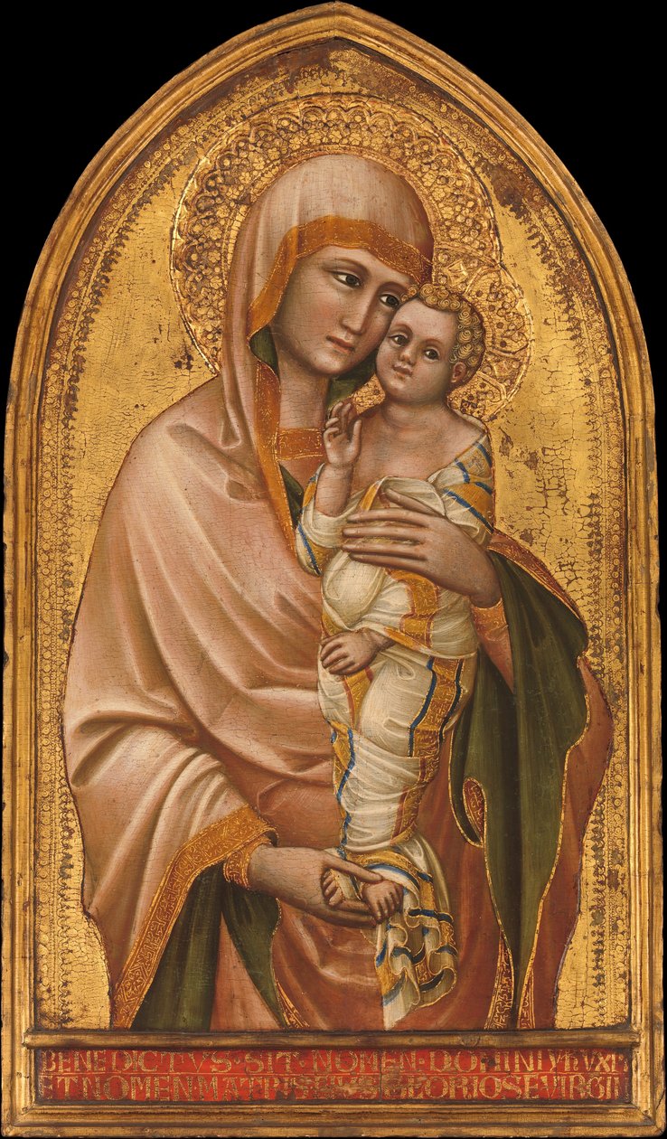 Madonna ja lapsi. tekijältä Guariento