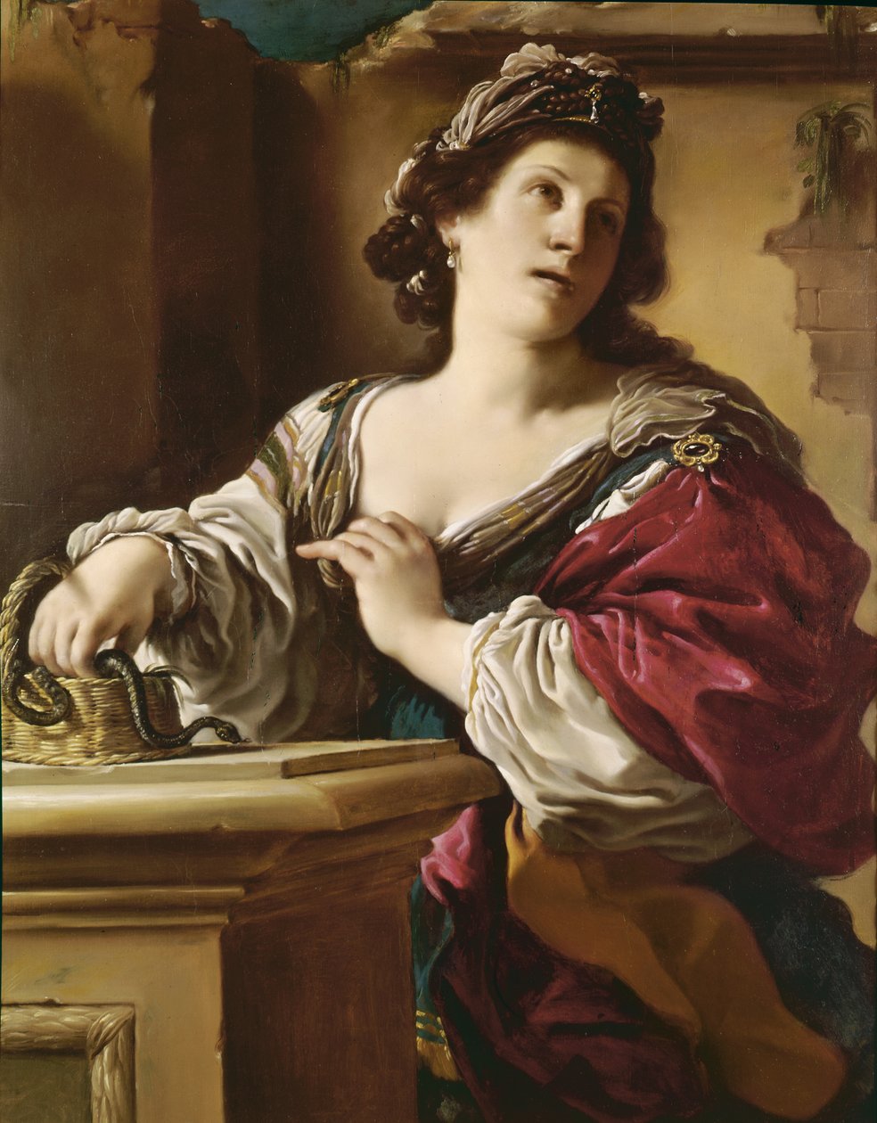 Kleopatra (öljy) tekijältä Giovanni Francesco Barbieri