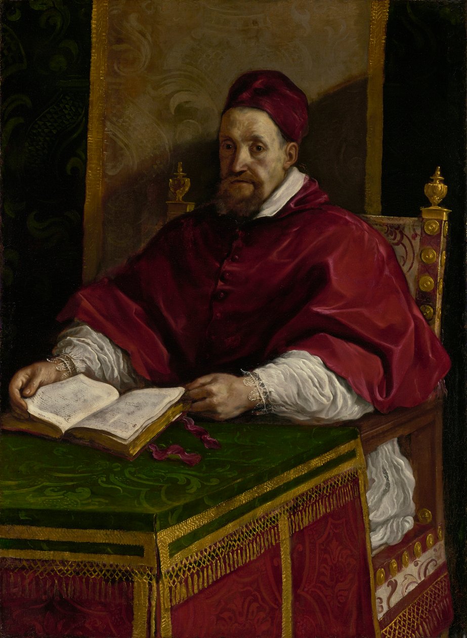 Paavi Gregorius XV tekijältä Guercino