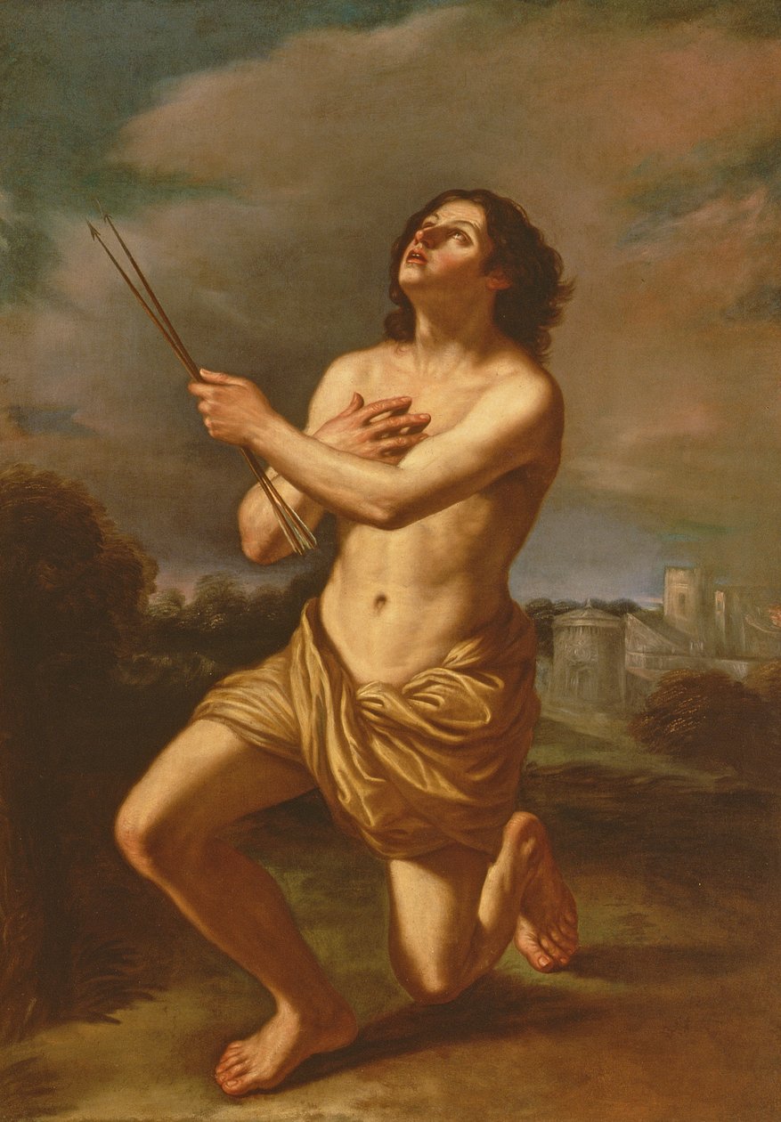Pyhä Sebastian tekijältä Giovanni Francesco Barbieri