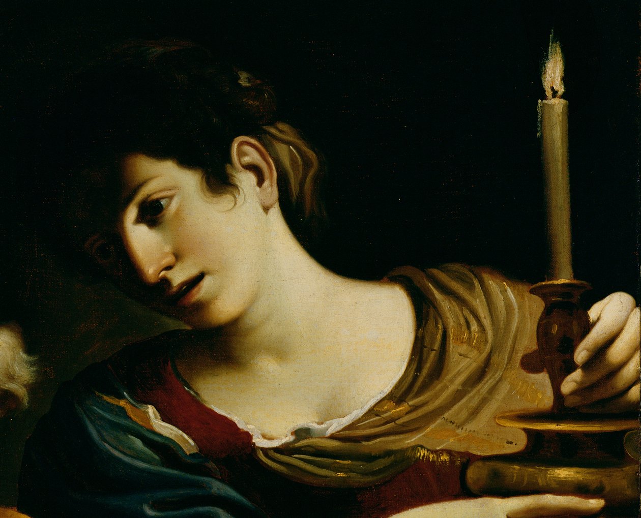 Pyhän Pietarin kieltäminen (yksityiskohta vuodelta 178311) tekijältä Giovanni Francesco Barbieri