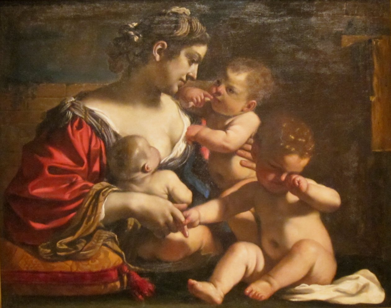 Kristillinen hyväntekeväisyys tekijältä Guercino