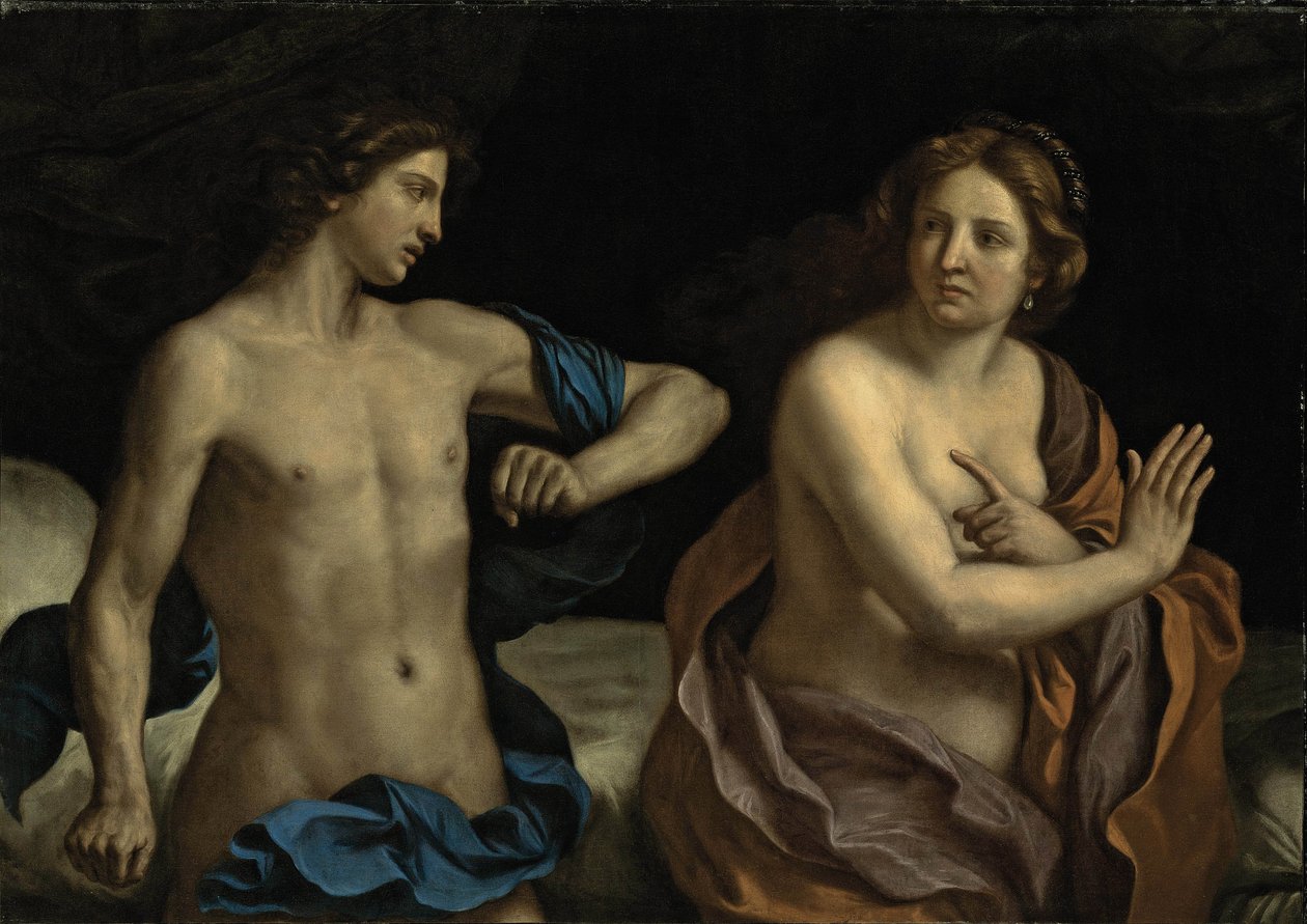 Guercino - Amnon ja Tamar tekijältä Guercino