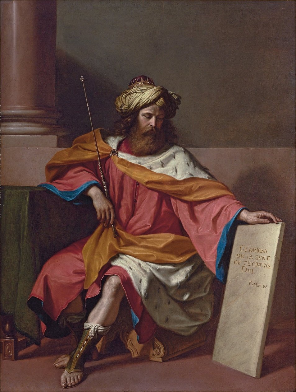 Kuningas Daavid tekijältä Guercino