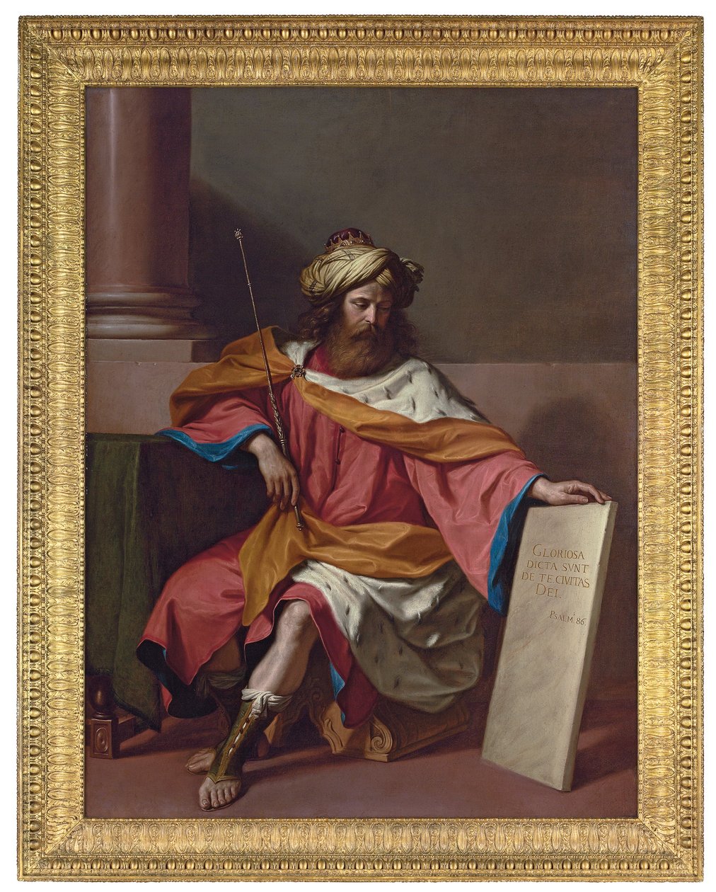 Kuningas Daavid tekijältä Guercino