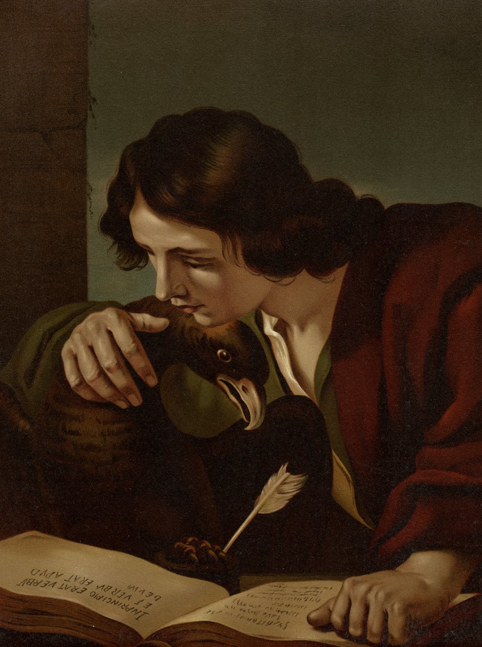 Evankelista Johannes tekijältä Guercino