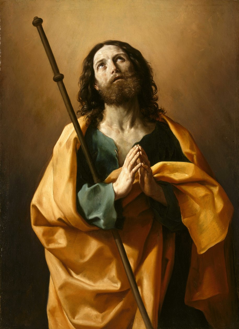 Pyhä Jaakob Suurempi tekijältä Guido Reni