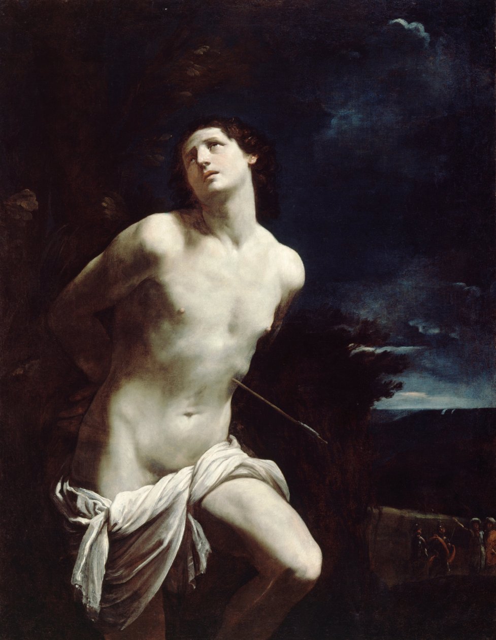 Pyhä Sebastian tekijältä Guido Reni