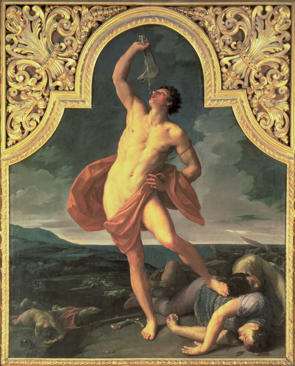 Samson Victorious (katso myös 199189) tekijältä Guido Reni