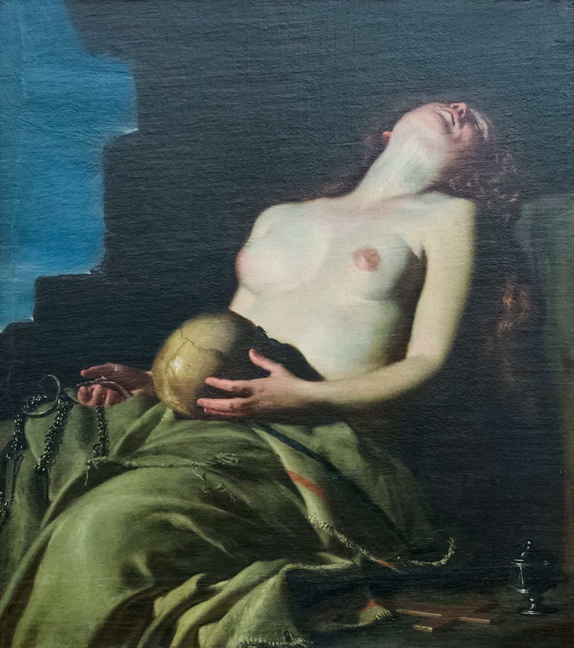 Pyhä Maria Magdaleena katuva tekijältä Guido Cagnacci