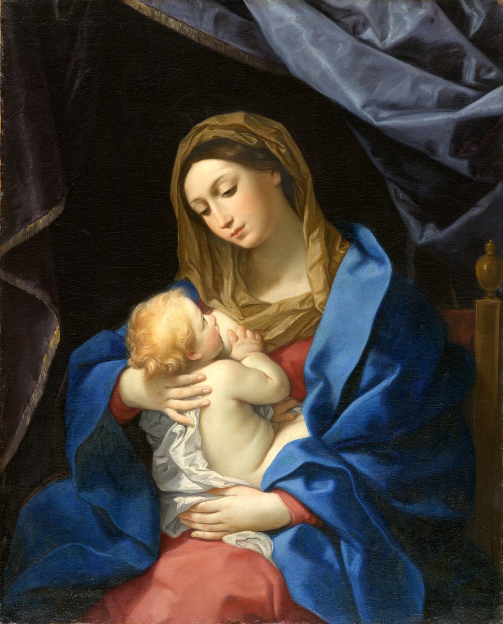 Madonna ja lapsi, noin 1628-1630 tekijältä Guido Reni
