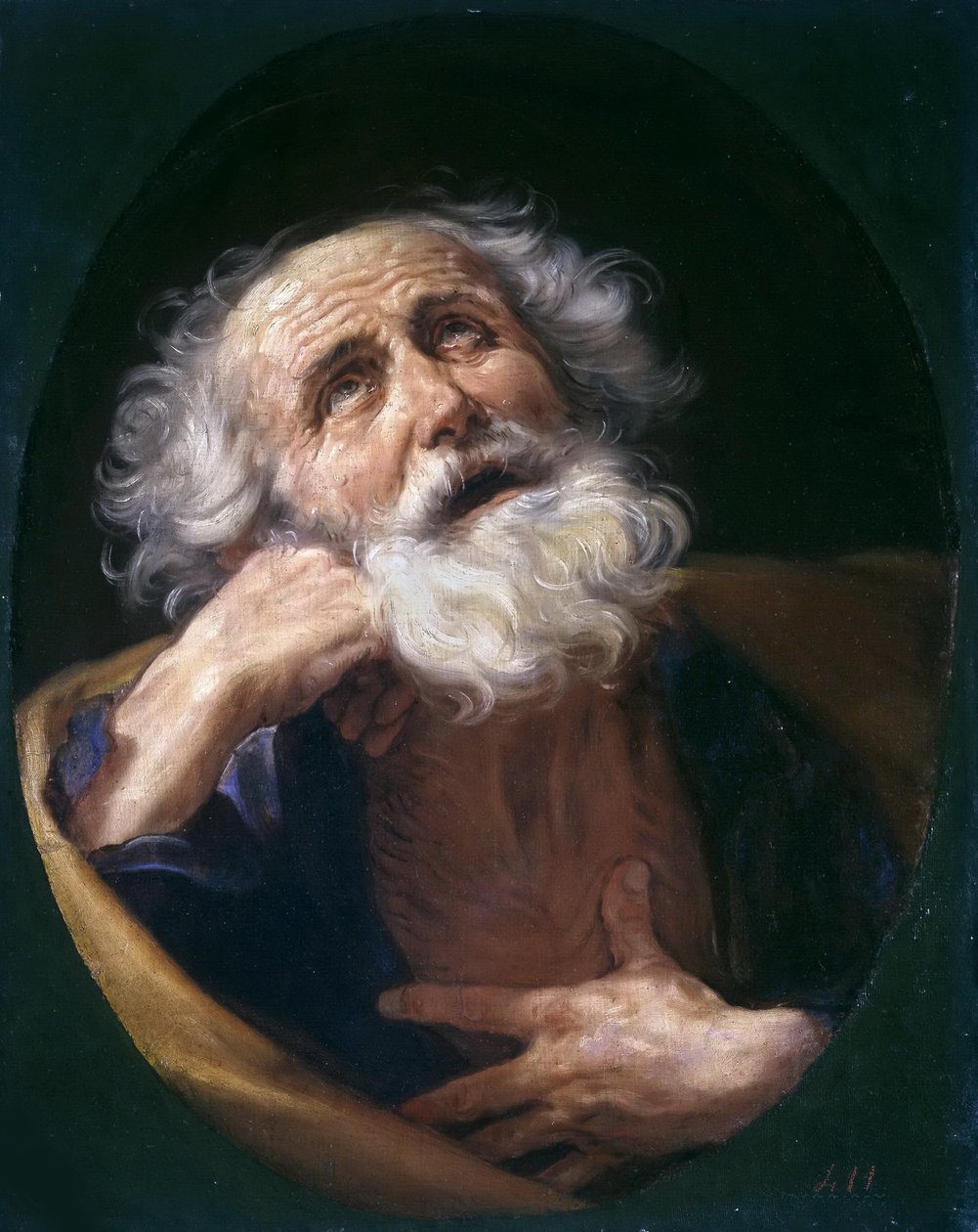 Pyhä Pietari, n. 1617. tekijältä Guido Reni