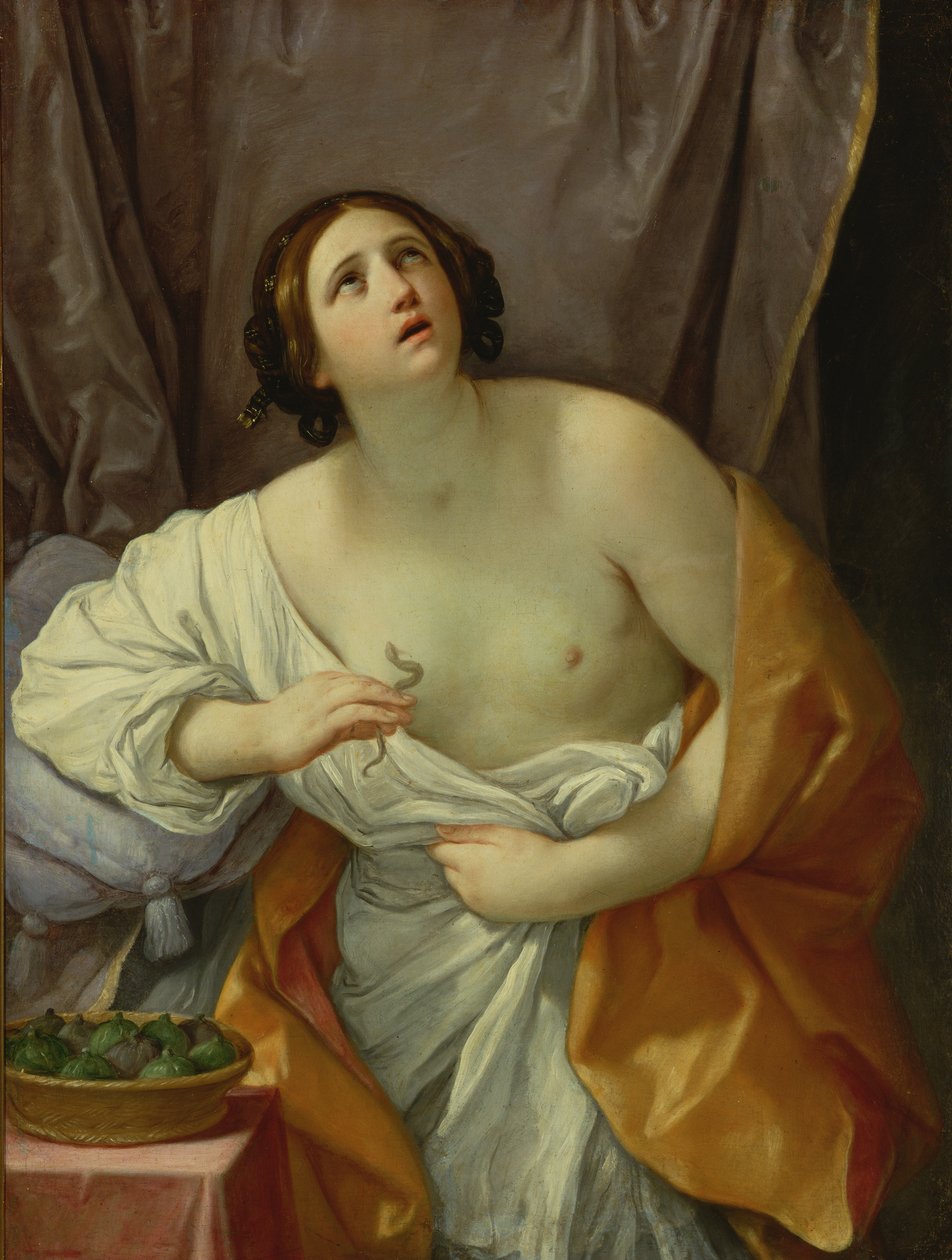 Kleopatran kuolema, 1638-39 tekijältä Guido Reni