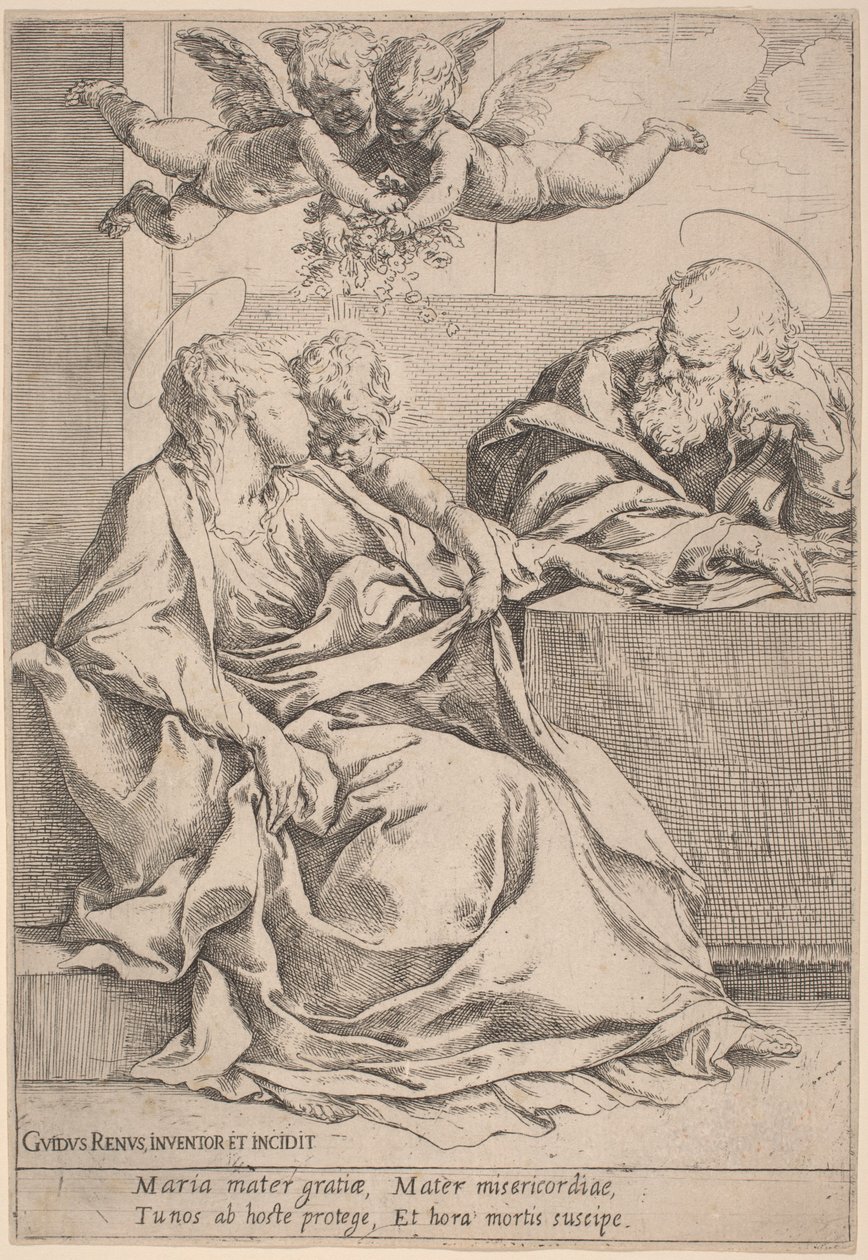 Pyhä perhe tekijältä Guido Reni