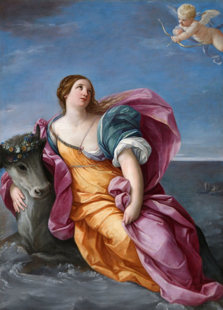 Europan raiskaus, 1637-1639. tekijältä Guido Reni