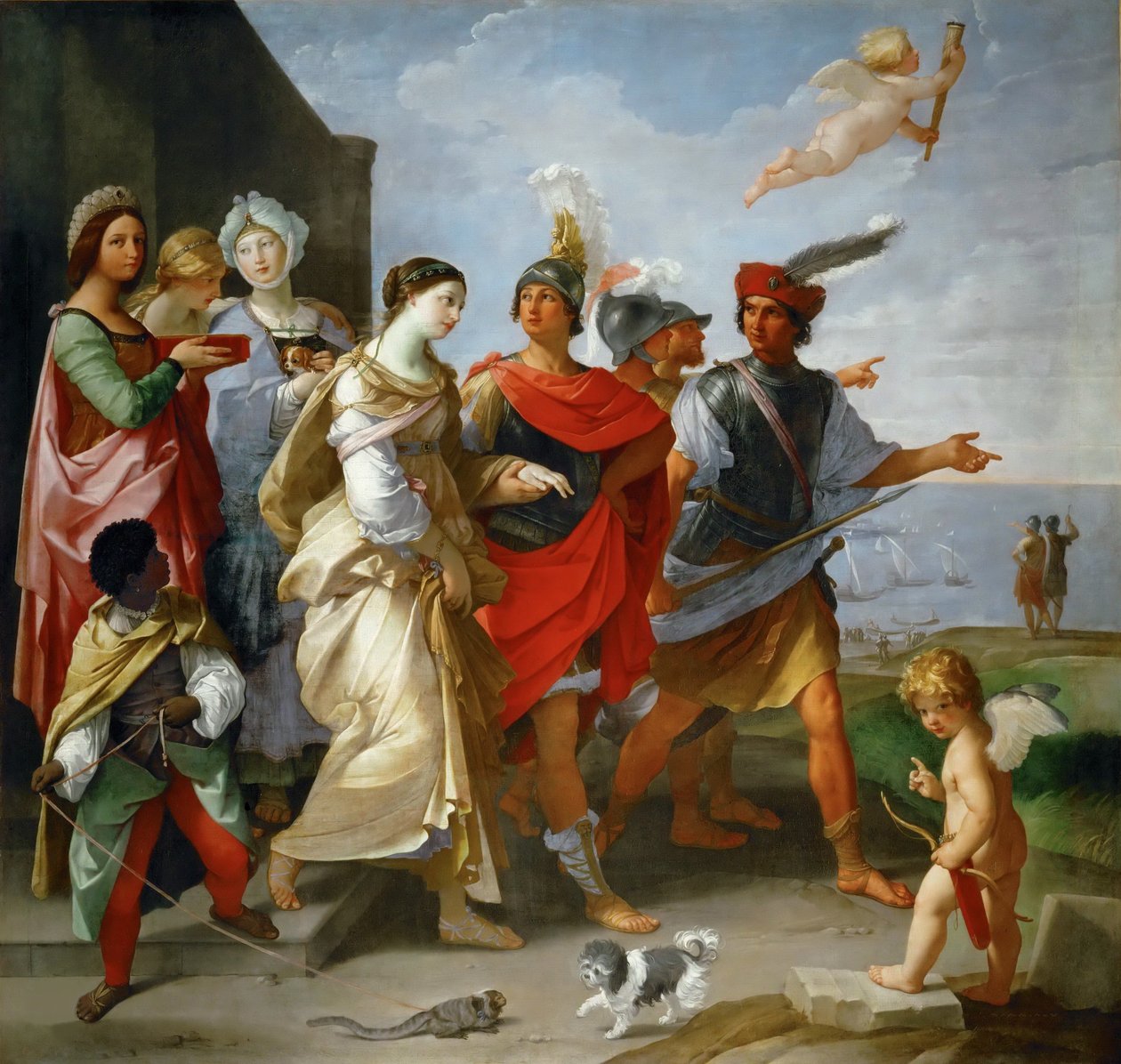 Helenin raiskaus, noin 1626-1629. tekijältä Guido Reni