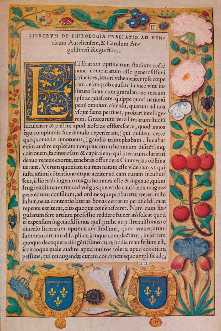 "The Philology", c1530 1947 tekijältä Guillaume Bude