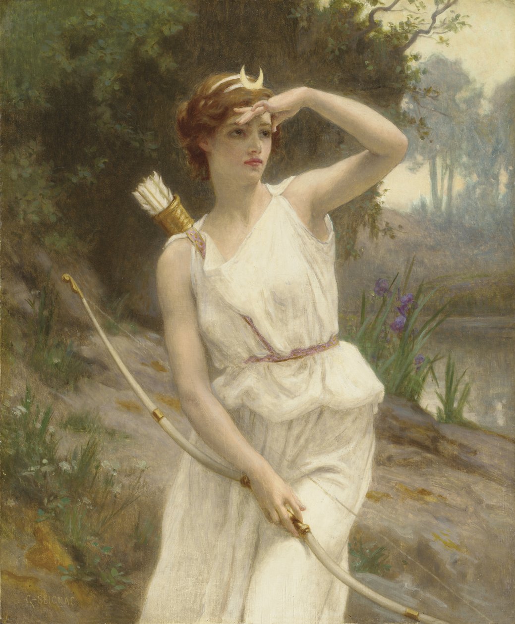 Diana, Metsästäjä tekijältä Guillaume Seignac
