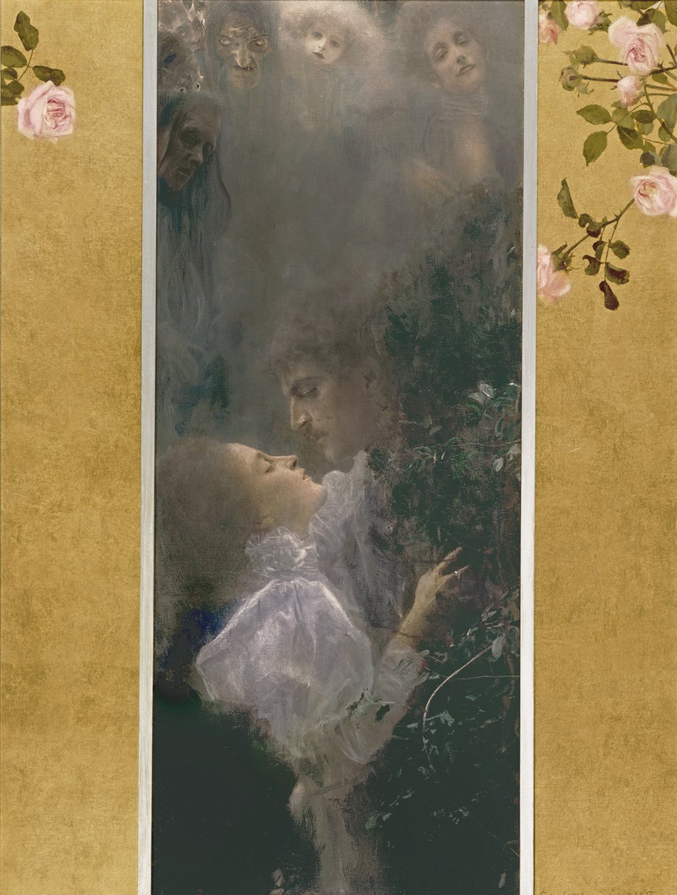 Allegoria rakkaudesta, 1895 tekijältä Gustav Klimt