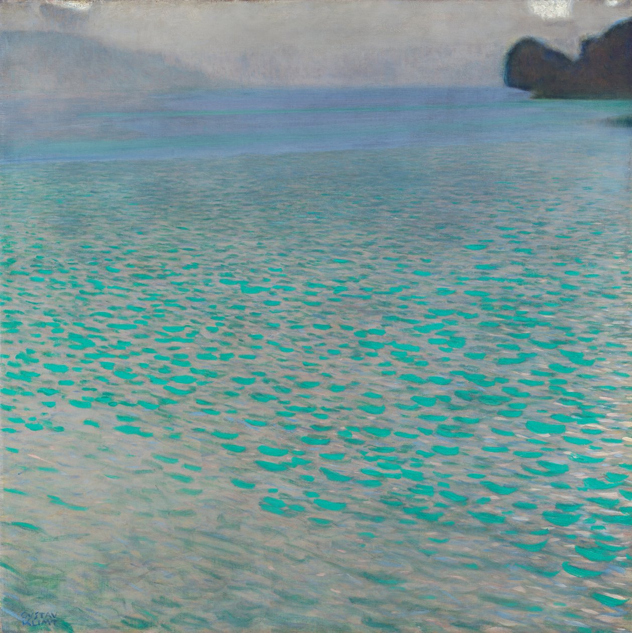 Attersee tekijältä Gustav Klimt