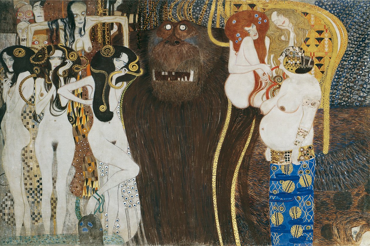 Beethovenin friisi tekijältä Gustav Klimt