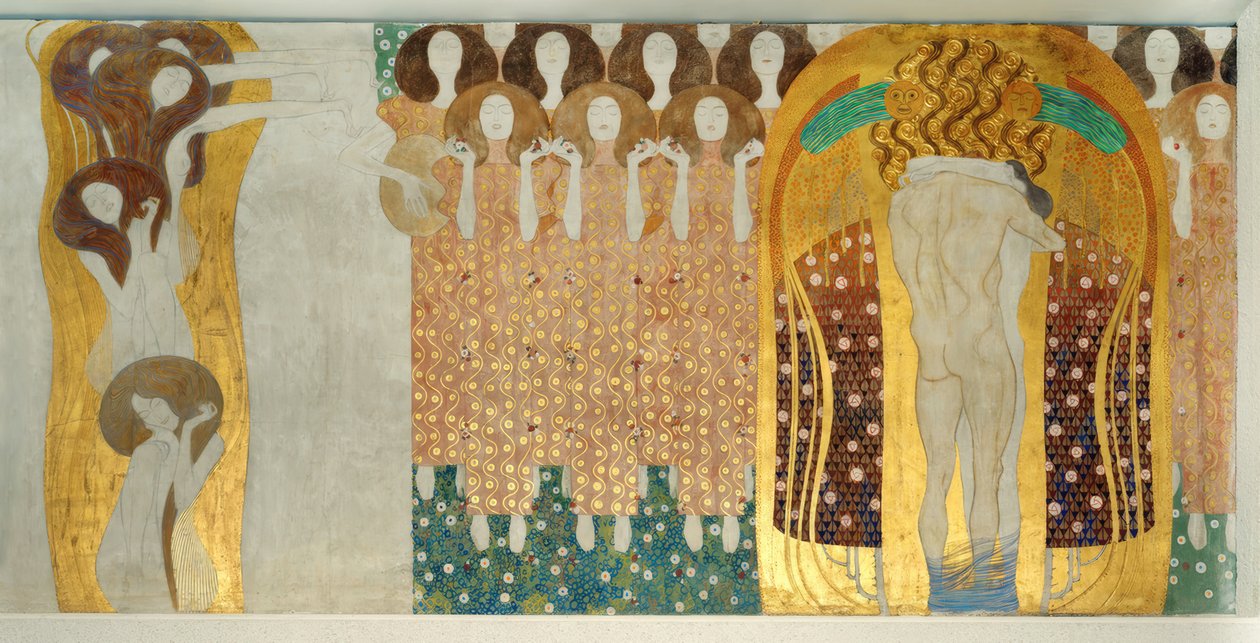 Beethovenfries tekijältä Gustav Klimt