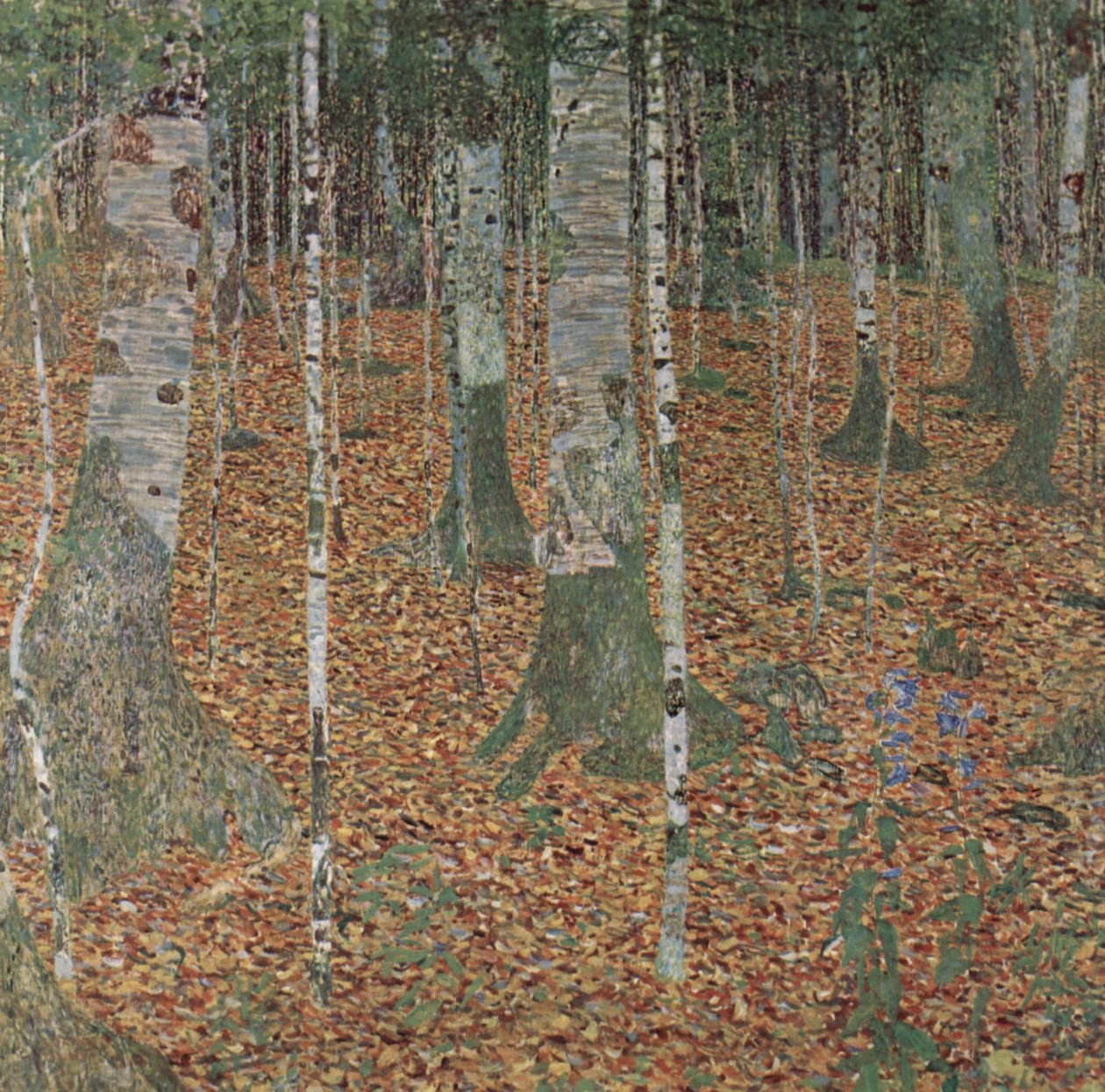 Birkenwald tekijältä Gustav Klimt