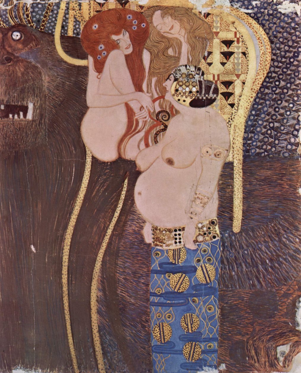 Der Beethovenfries tekijältä Gustav Klimt