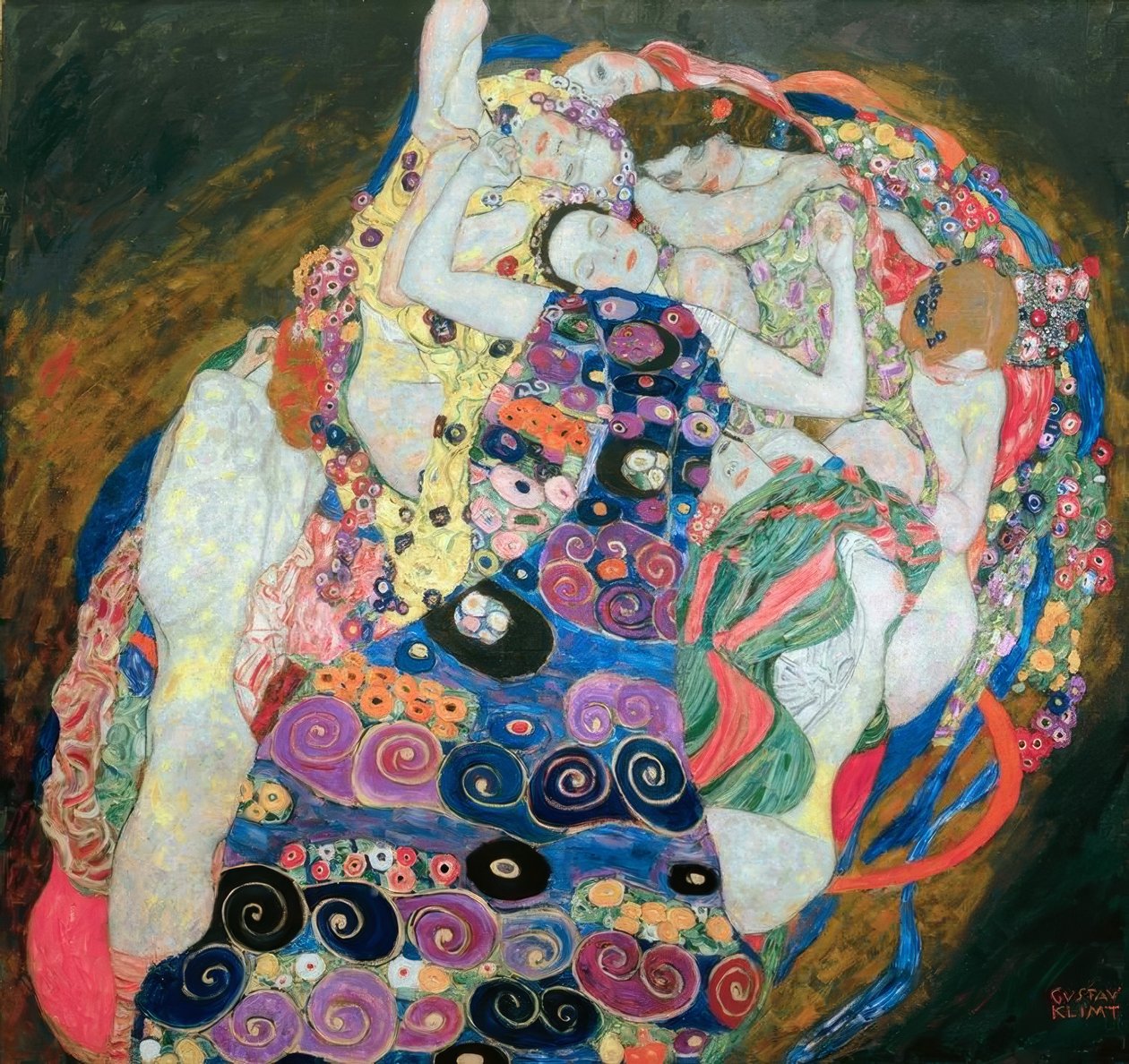 Die Mädchen tekijältä Gustav Klimt