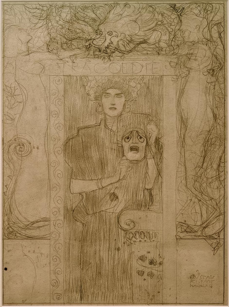 Kuole tragödie tekijältä Gustav Klimt