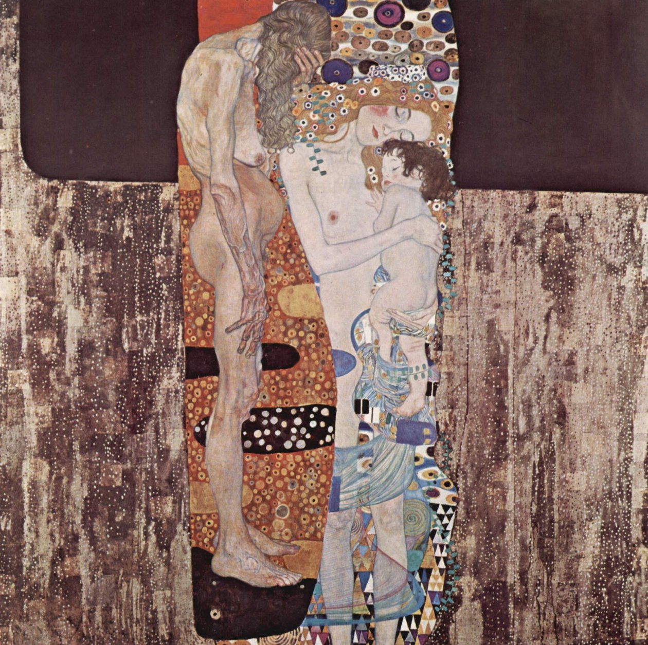 Die drei Lebensalter der Frau tekijältä Gustav Klimt