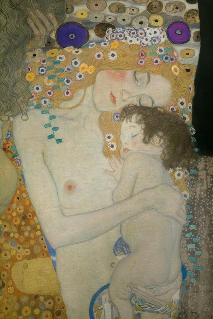 Die drei Lebensalter der Frau tekijältä Gustav Klimt