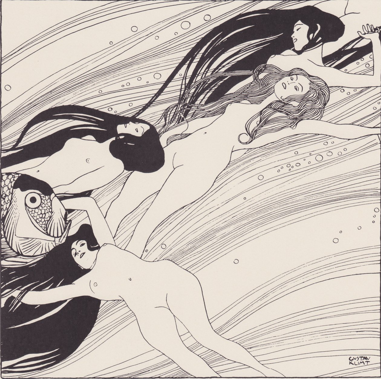 Kalan verta tekijältä Gustav Klimt