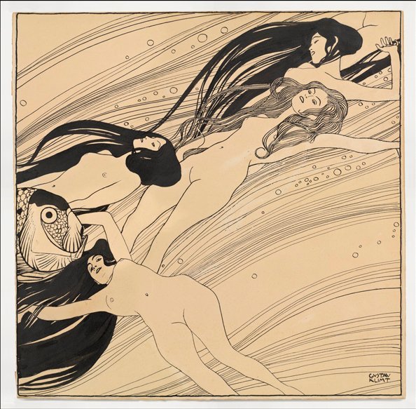 Kalanverinen tekijältä Gustav Klimt