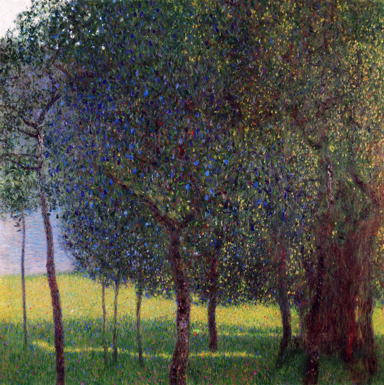 Hedelmäpuut, 1901 tekijältä Gustav Klimt