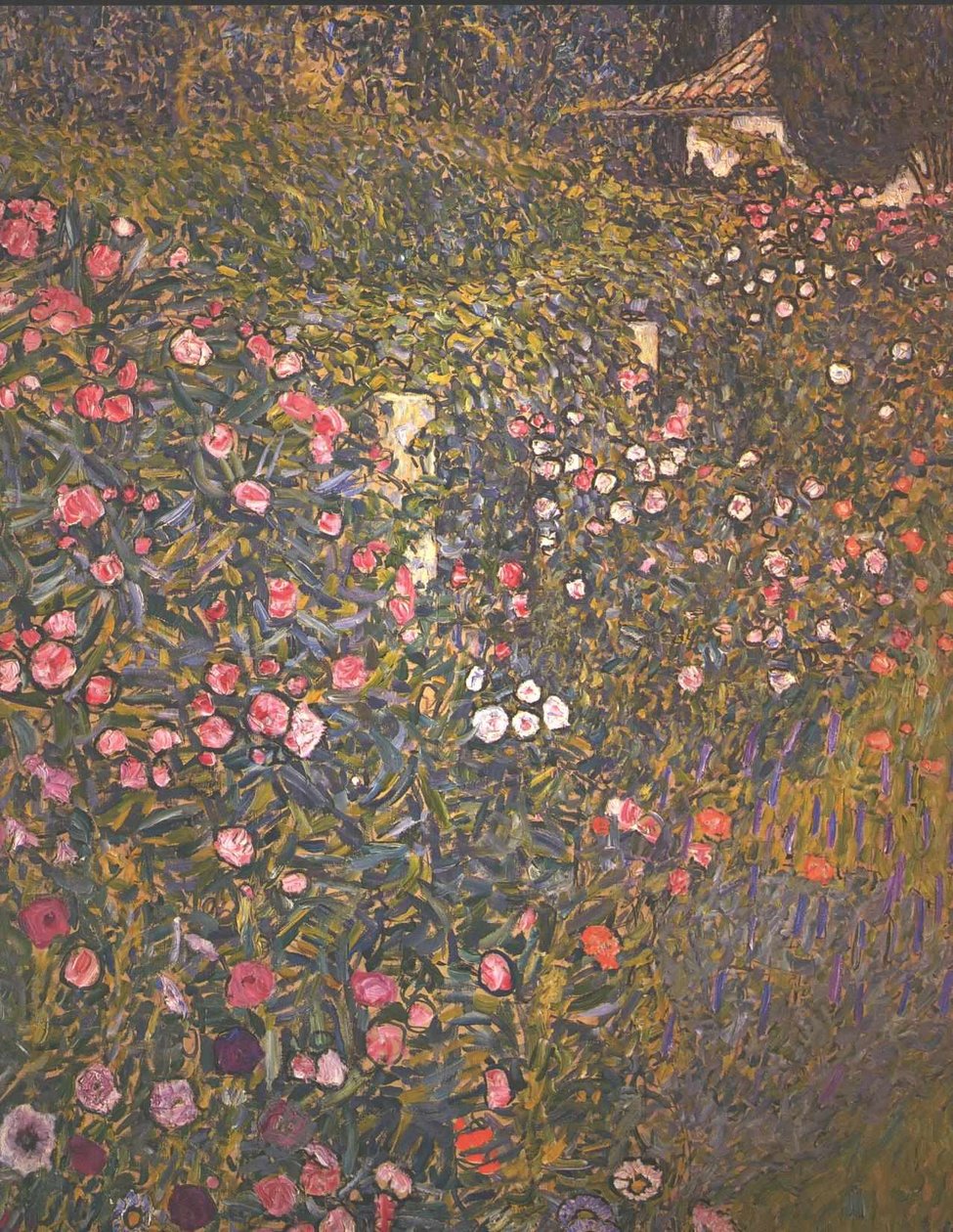 Italienische Gartenlandschaft tekijältä Gustav Klimt