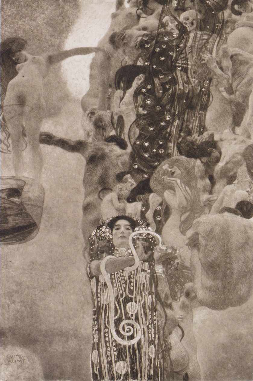 Lääketiede 1901-1907 tekijältä Gustav Klimt