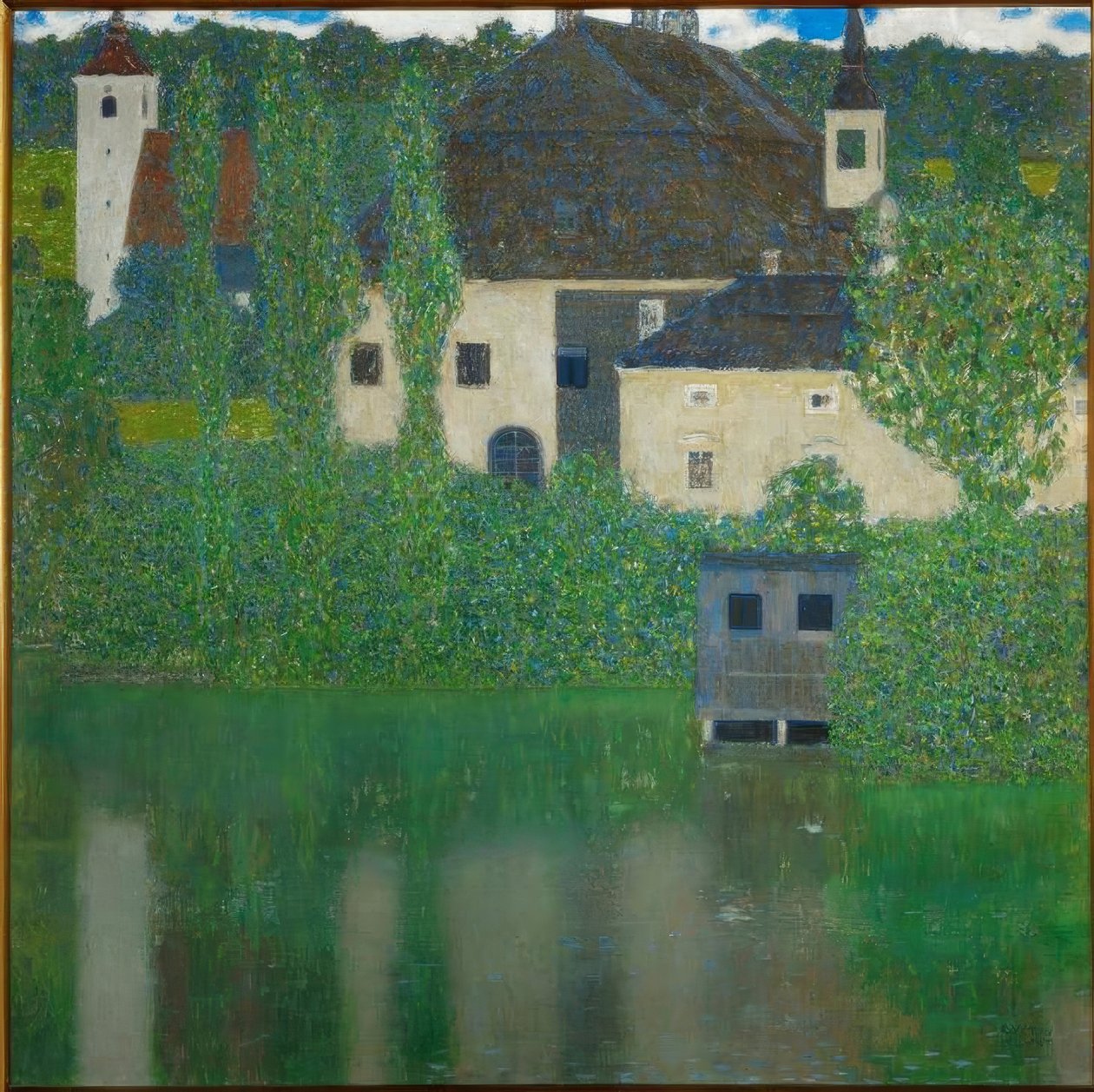 Schloß Kammer am Attersee I tekijältä Gustav Klimt