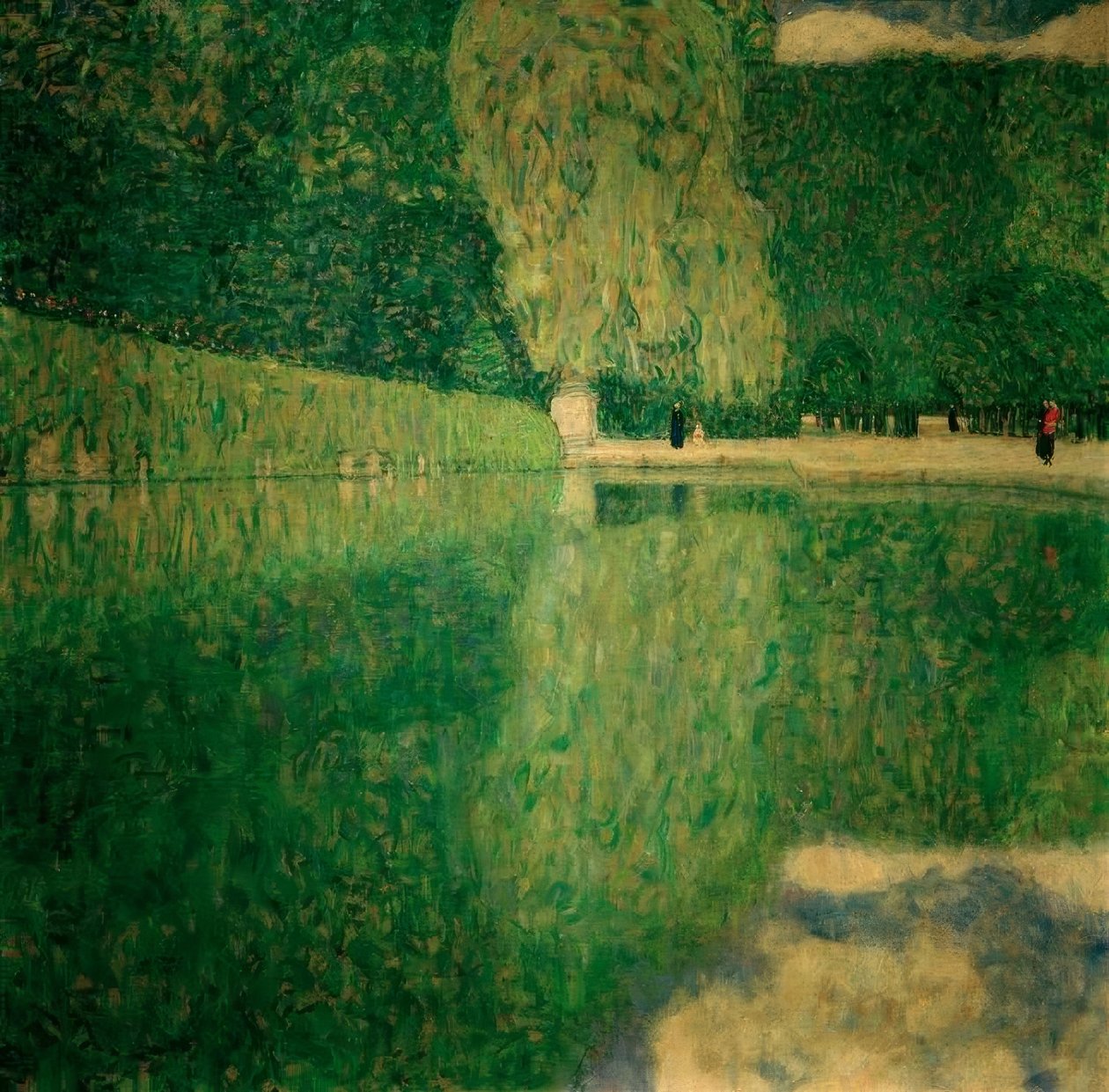 Schönbrunnerin puisto tekijältä Gustav Klimt