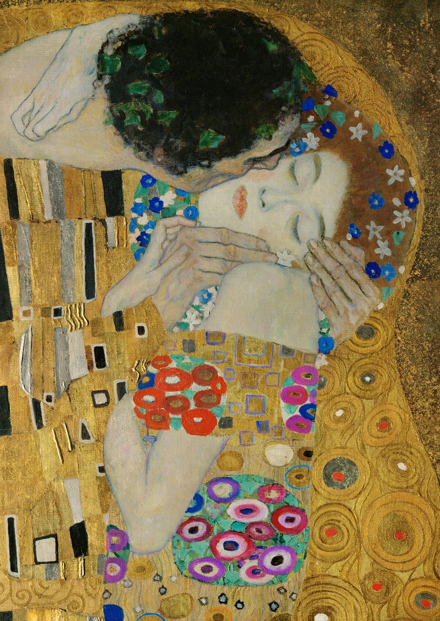 Kissndetail tekijältä Gustav Klimt