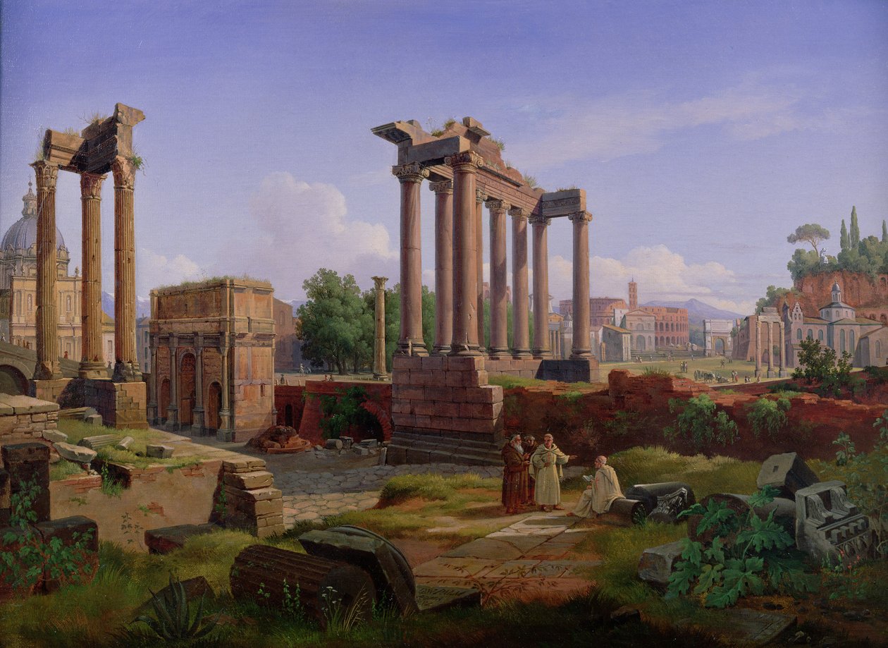 Forum, Rooma tekijältä Gustaf Wilhelm Palm