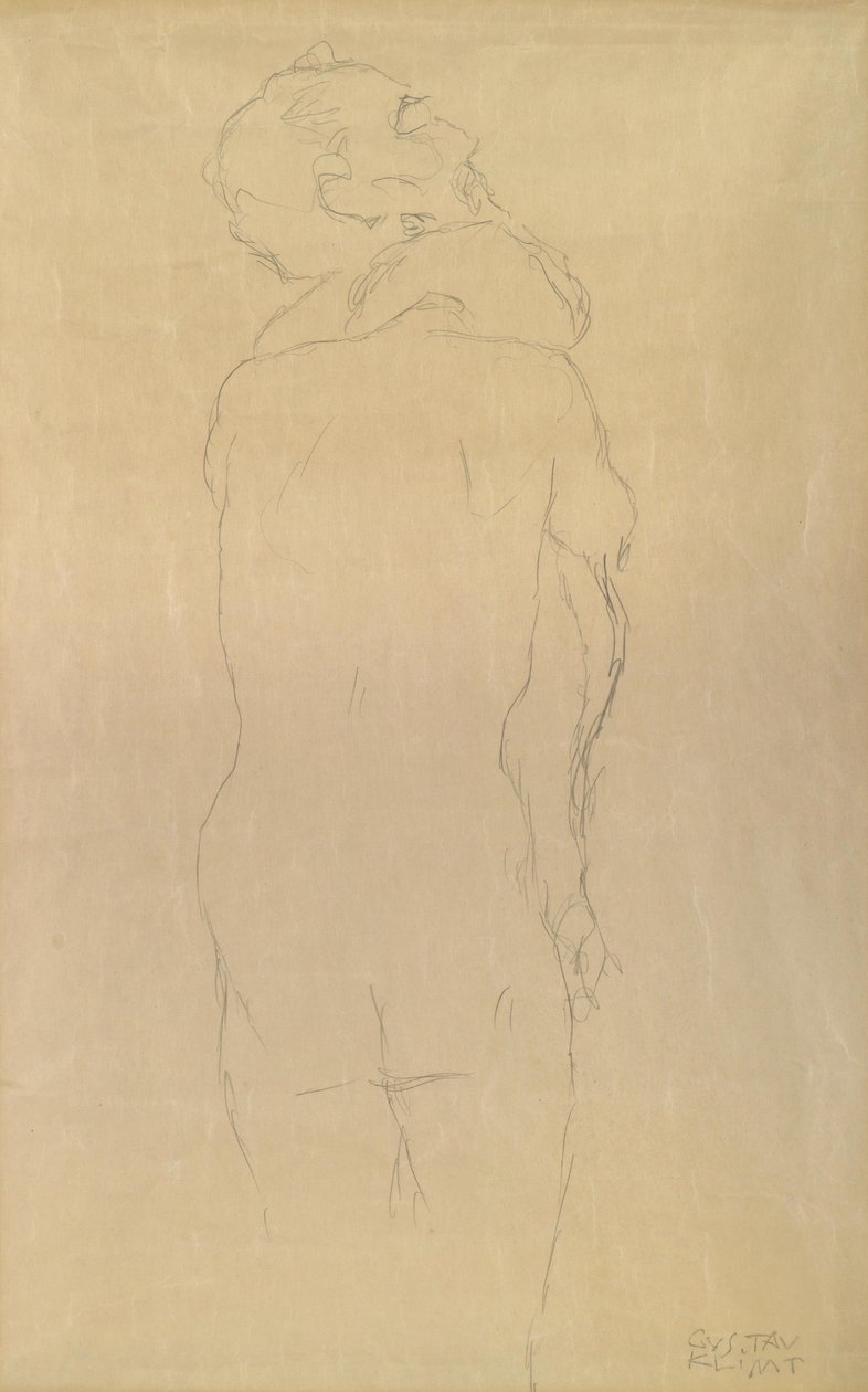 Adam ja Eeva opiskelevat tekijältä Gustav Klimt