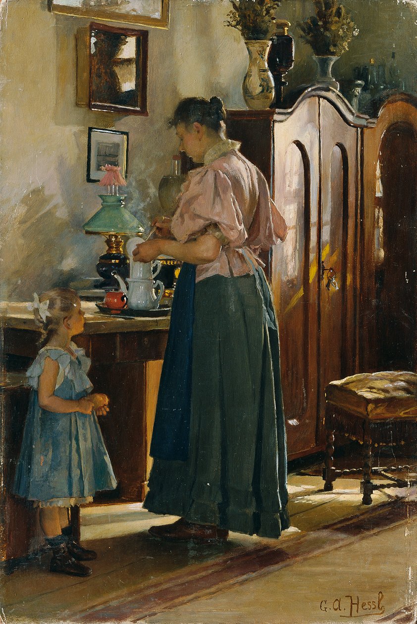illallinen tekijältä Gustav Adolf Hessl