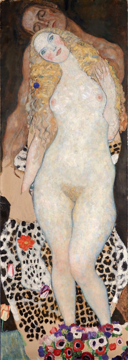 Aatami ja Eeva tekijältä Gustav Klimt