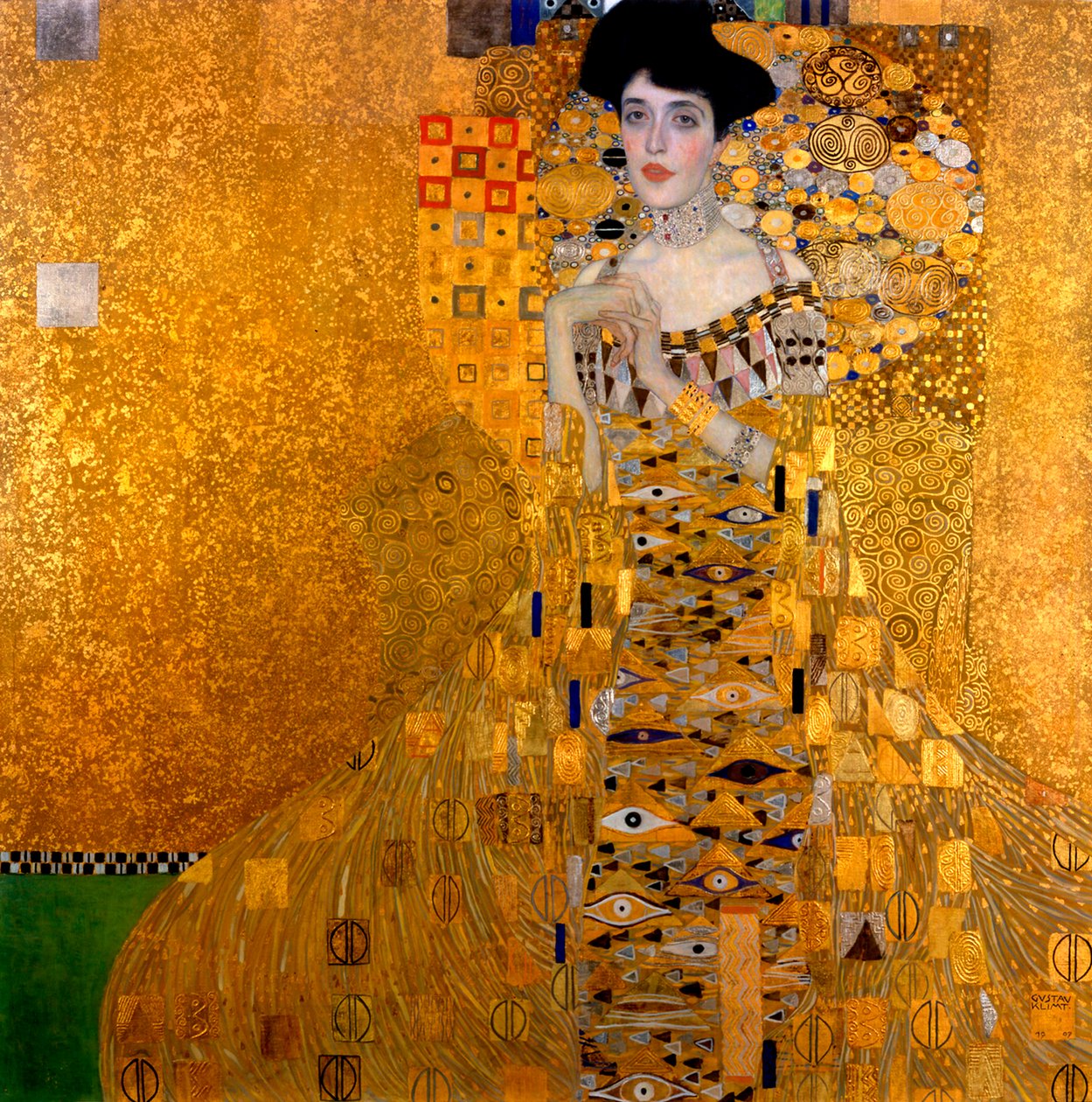 Adele Bloch-Bauer I, 1907 tekijältä Gustav Klimt