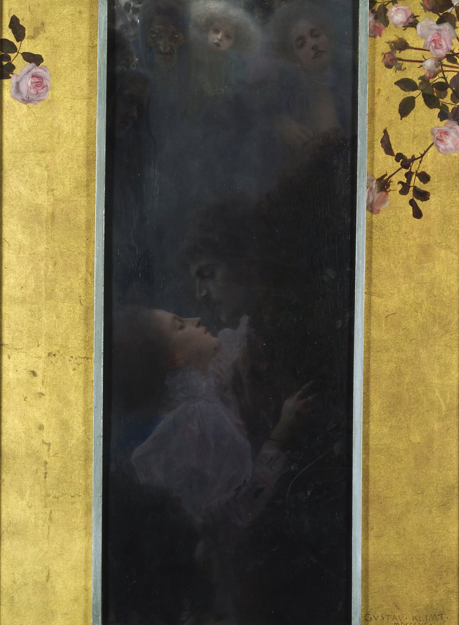 Allegoria rakkaudesta, 1895 tekijältä Gustav Klimt